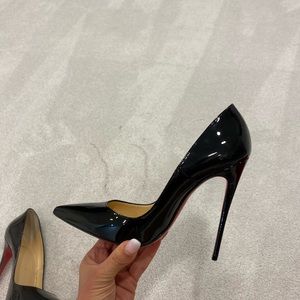 Christian Louboutin so kate 120 patent leather pump